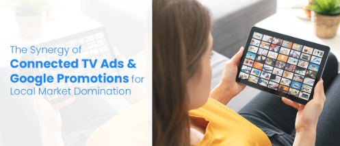 The Synergy of Connected TV Ads and Google Promotions for Local Market Domination